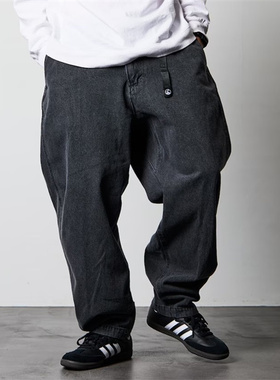 日系潮牌宽松阔筒锥形休闲裤四季百搭freaks store25aw新cityboy