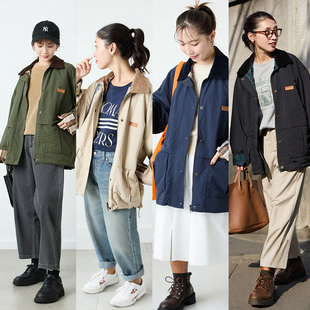 freaks store25年春新款两面穿夹克休闲狩猎装宽松短外套br平替