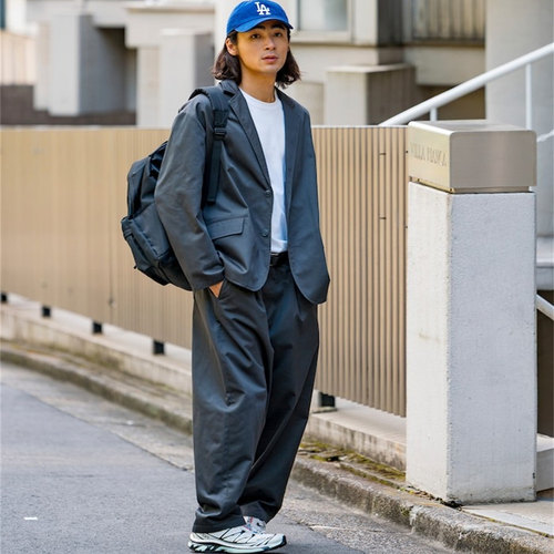 freaks25秋冬新涤棉斜纹西服套装