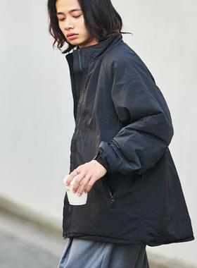 日潮FREAKS store mmw尼龙复古军事level7廓形立领保暖男棉服夹克