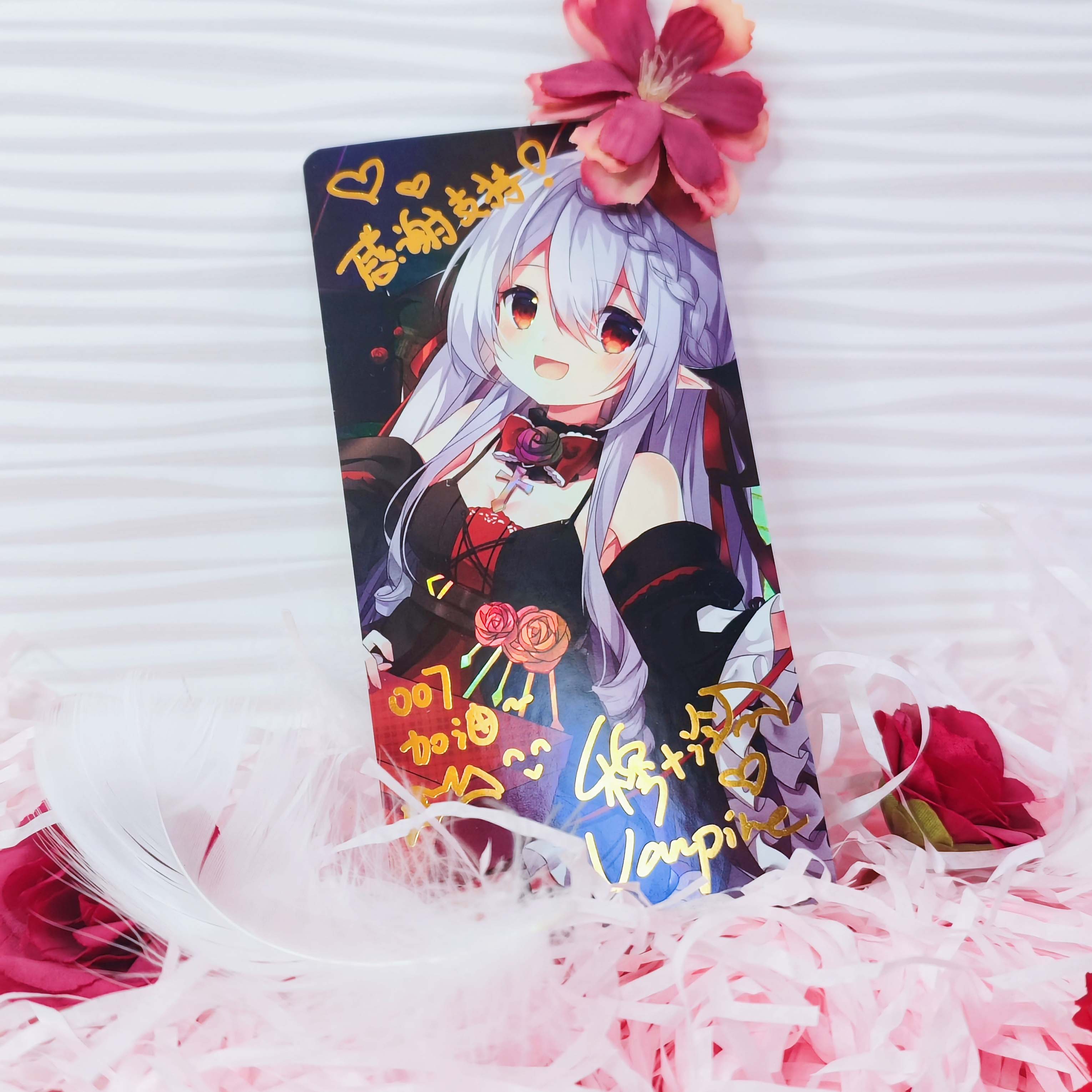 2023BW限定 穆小泠涂鸦签名镭射闪卡【售完即绝版】