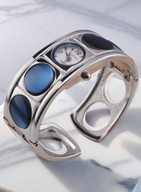 2025新款女生女款表手镯式手表女艺术女式女表高颜值品牌女士