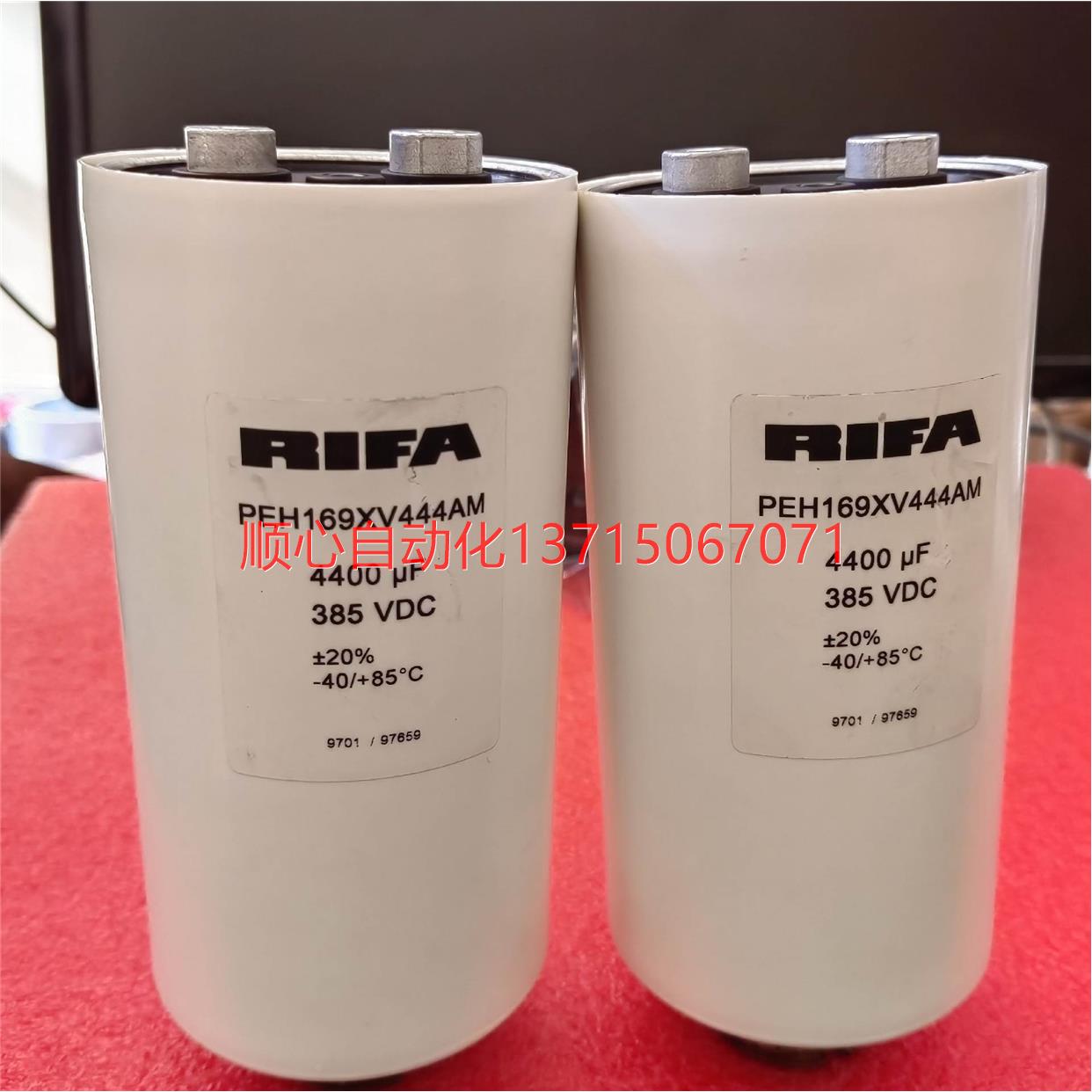 瑞典 RIFA 4400uF/385VDC电容器