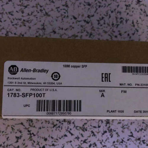 1783-SFP100T美国 罗克韦尔 AB 电口模块1783SFP100T 全新原装