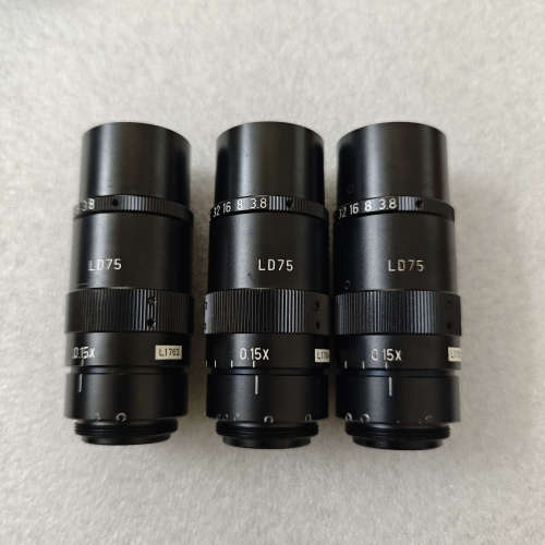 VST VS-LD75 高分辨率低失真微距连续变倍工业镜头 实拍功能完好