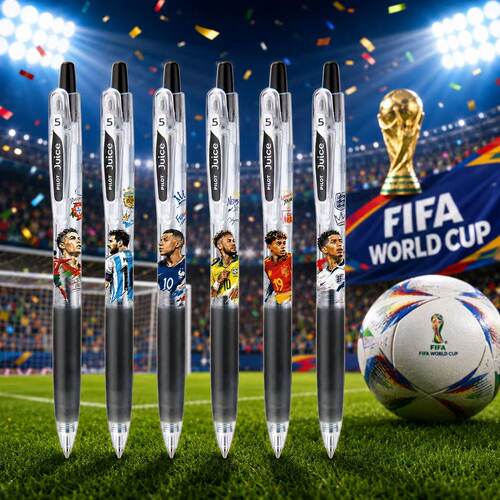 日本百乐果汁笔足球明星世界杯