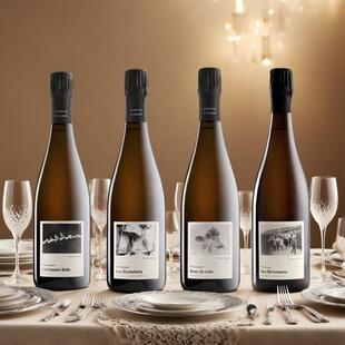 自然派Etienne Calsac膜拜小农香槟艾提萨克白中白起泡酒桃红香槟