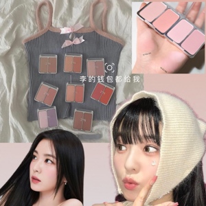 面若桃花！韩国2aN双色腮红牛奶嫩粉色女团膨胀色团状裴珠泫裴姐