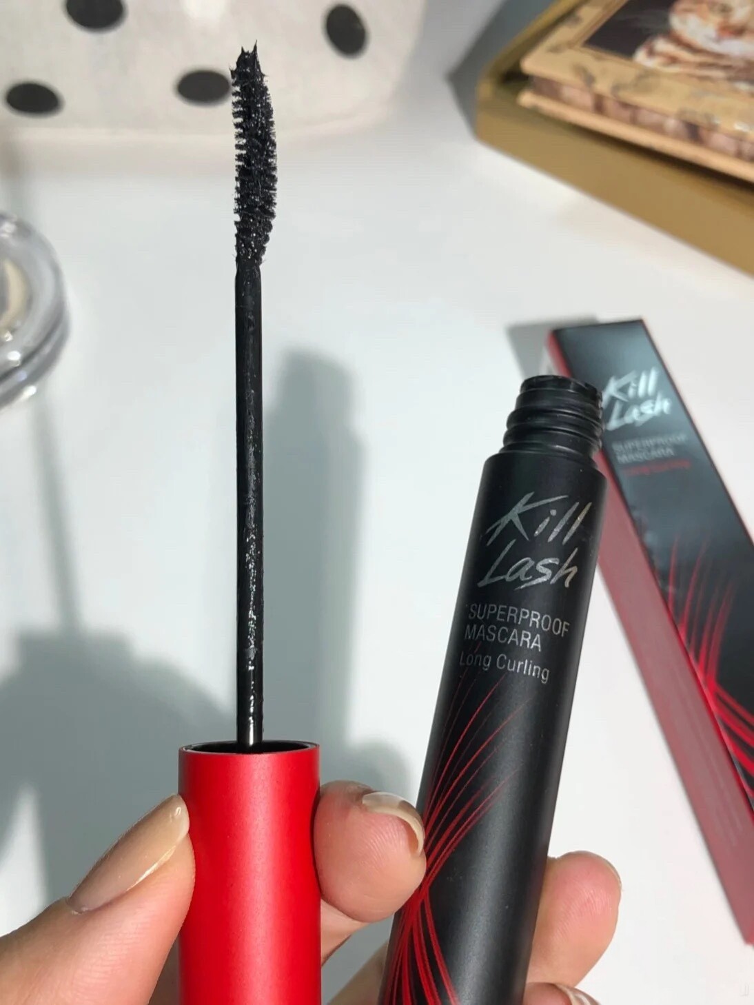 韩国clio珂莱欧睫毛膏killlash防水纤长卷翘浓密持久不晕染自然眼