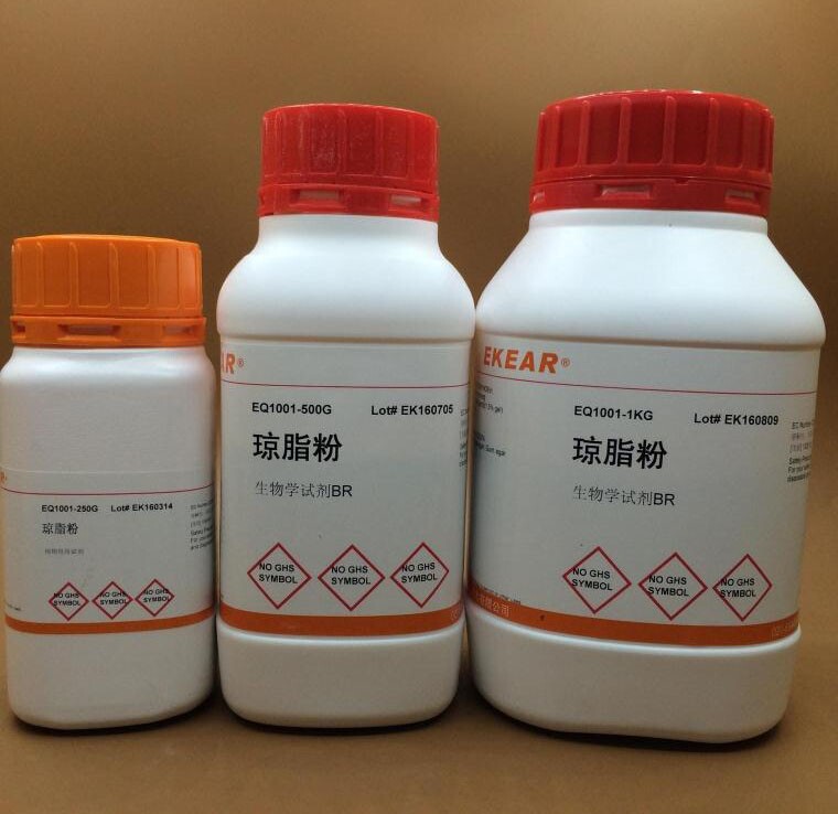 组培实验试剂/琼脂粉/水晶洋菜/Agar /日本广野/现货