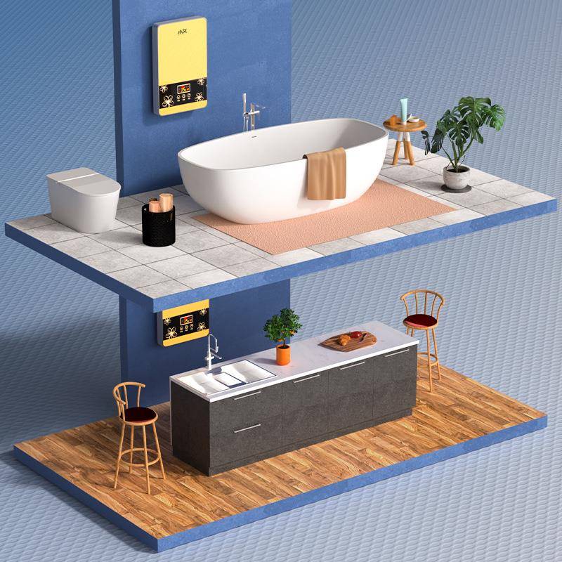 小艾即热式热水器家用变频恒温电热水器厨房智能速热小厨宝