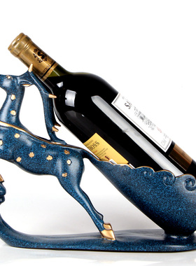 创意动物家居客厅乔迁酒柜装饰品