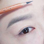 纹绣化妆师专业用眉笔防汗防水持久不脱色硬芯野生线条眉根根分明