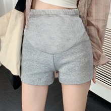 孕妇短裤夏季新款外穿托腹薄款宽松透气打底裤休闲三分裤女夏短裤