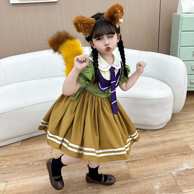 疯狂动物城尼克狐狸朱迪cos服装