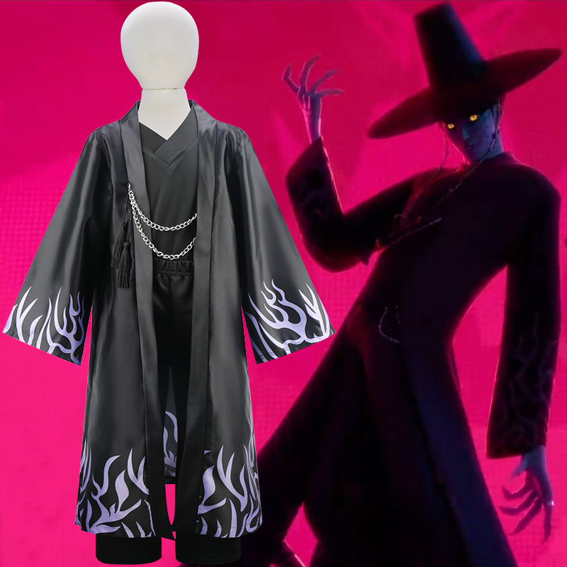 男童猎魔女团秦宇同款cos扮演服