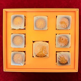 农记阿爸农国栋农师傅七星伴月广式月饼莲蓉椰皇太师陈皮纯手工