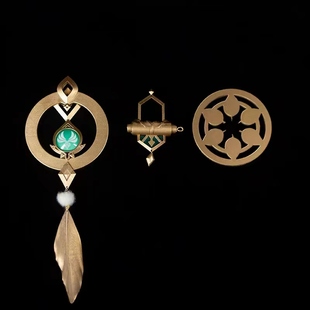 原神散兵流浪者cos帽子配饰定制cosplay配饰斗笠道具