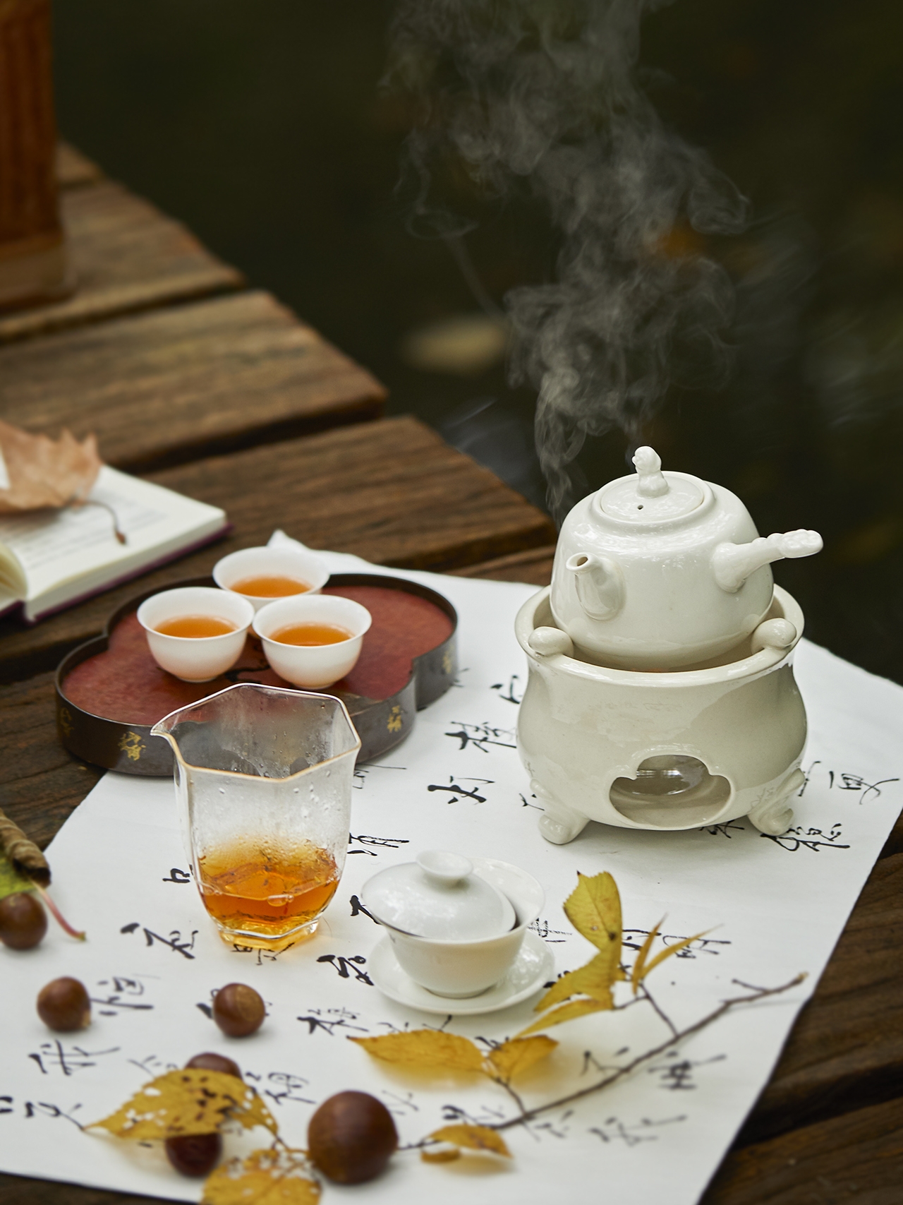 玩物集酒精炉仿古茶器工夫茶