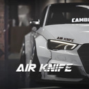 汽车贴纸英文个性 饰车贴 创意风刀运动前铲保险杠灯眉划痕遮挡装