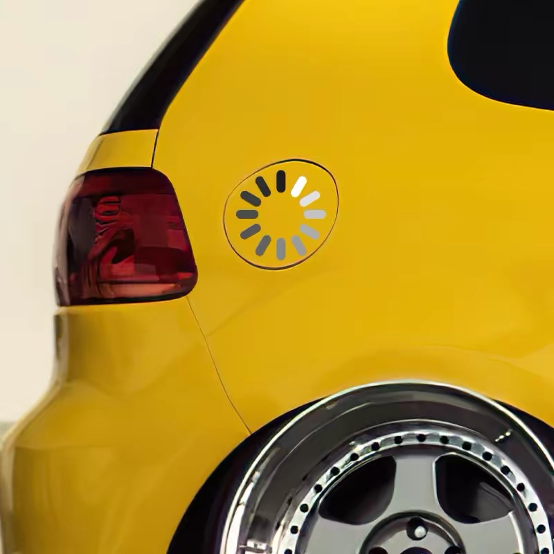 缓冲标志装饰汽车贴纸