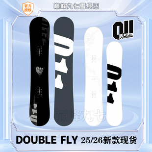 25-26新款日本进口平花自由式单板011 DOUBLE FLY男女单板滑雪板