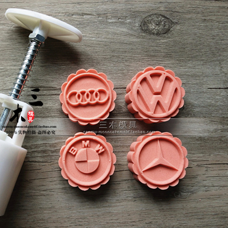 Miki family DIY baking Vehicle standard Moon cake mold 50g circular Snowy makein the Kitchen/Cooking utensils , Barbecue/Bakeware , Baking DIY Appliance , Baking mold  category - from Buy2taobao.com to provide professional Taobao agent buy service