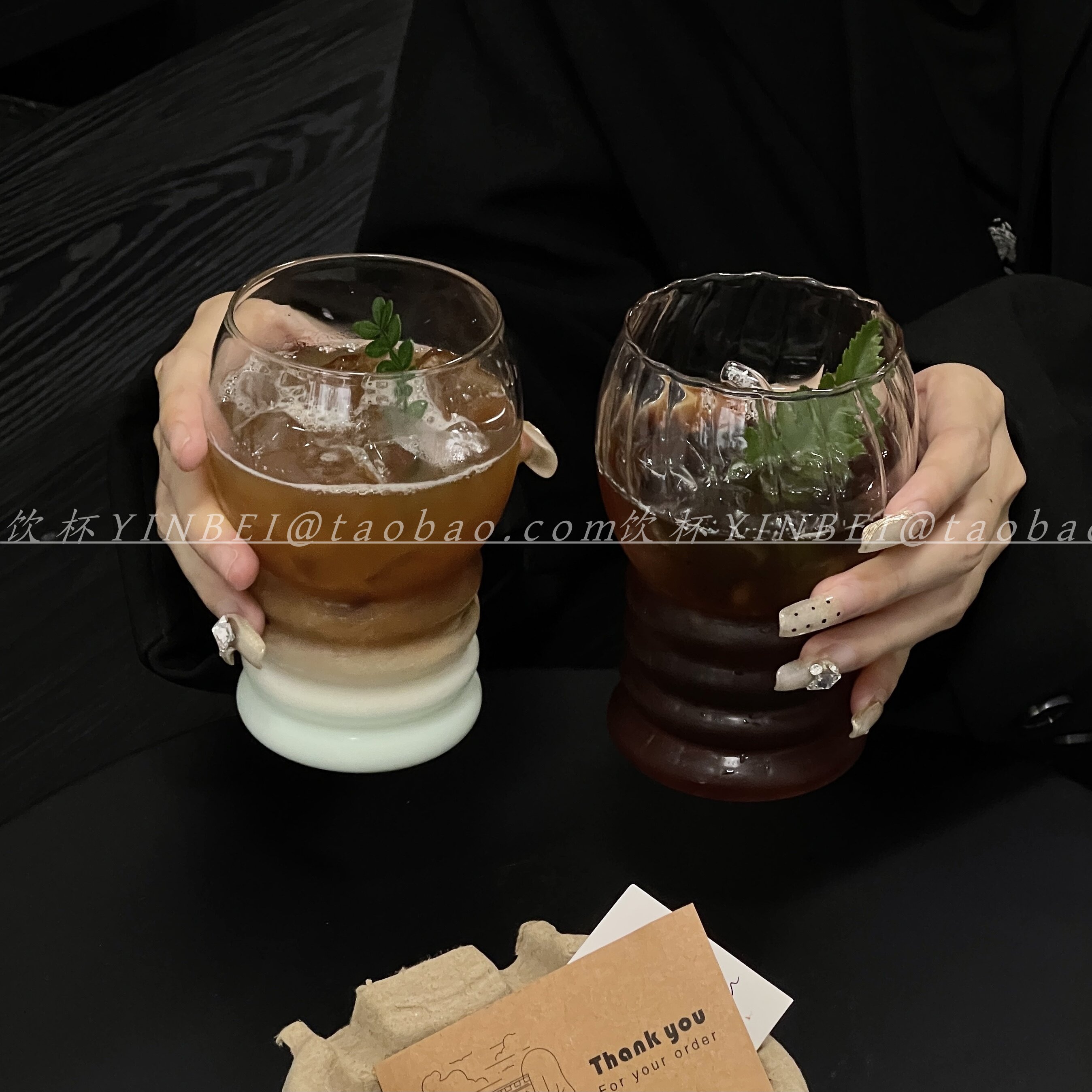 高硼硅葫芦玻璃杯饮料咖啡杯