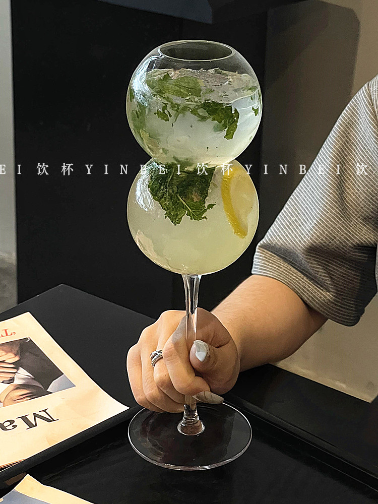Bubble Ball Stemmed Glass: Your Next Viral Drinkware Obsession - Product image 5