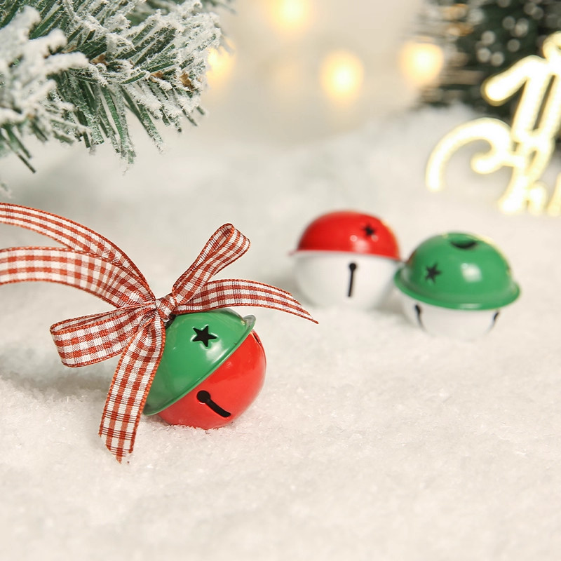圣诞铃铛饰品圣诞节装饰圣诞树挂件礼物苹果个性氛围配饰