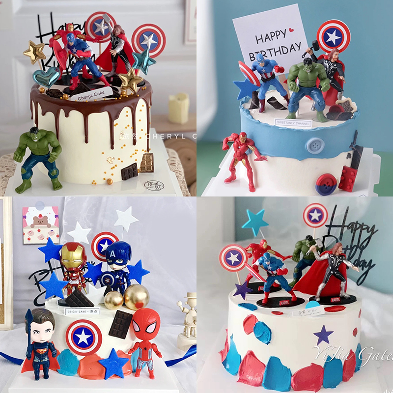 生日派对插牌烘焙甜品蛋糕装饰