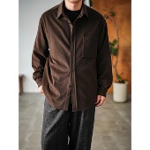 WATEREVER「流年」丝滑触感羊毛混纺柔和光泽高级感易打理衬衫