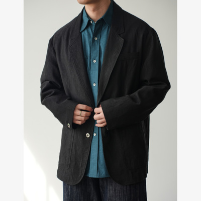 WATEREVER|「流光」条纹黑西装