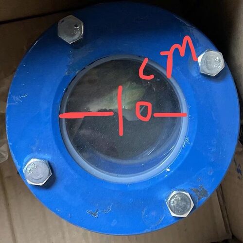 碳钢对夹式法兰视镜DN150mm平板焊接式视镜法兰加厚DN80 65 100mm