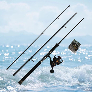 优尔酷斩鲈二3.3 战鲈之王 3.6米MH直柄路亚竿锚竿远投鲈鱼西赛铭