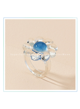 戒指_网红新款个性女ins街拍透明