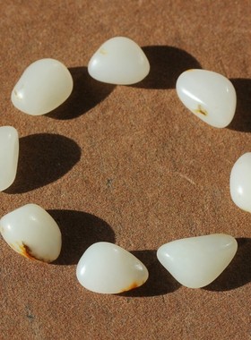 羊脂玉原石新疆和田玉籽料手链