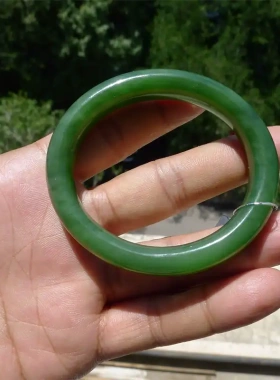 手镯玉石玉镯子和田玉碧玉手饰