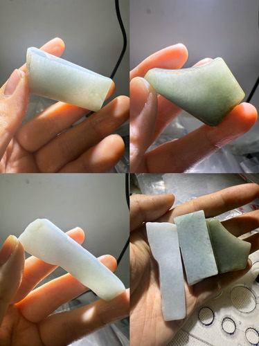 B25天然缅甸翡翠边角料保真保A假一罚三详情有尺寸