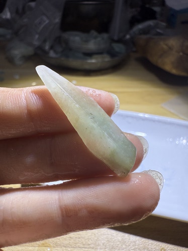 C1867糯冰天然缅甸翡翠A货边角料保真保A假一罚三详情有尺寸