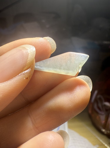 D106冰种天然缅甸翡翠A货边角料保真保A假一罚三详情有尺寸