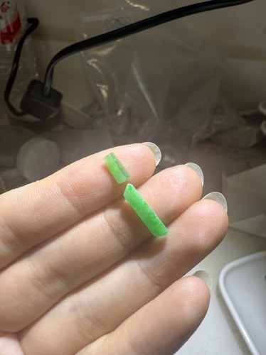 D123阳绿天然缅甸翡翠A货保真保A假一罚三详情有尺寸
