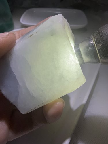 F47白月光坨子料天然缅甸翡翠边角料保真保A假一罚三详情有尺寸