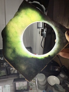 O479草绿色糯化板料卡12厚天然缅甸翡翠保真保A假一罚三