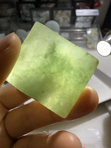 O438天然缅甸翡翠A货边角料保真保A假一罚三