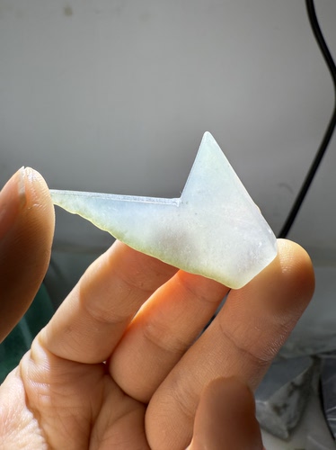 C477糯冰天然缅甸翡翠边角料保真保A假一罚三详情有尺寸