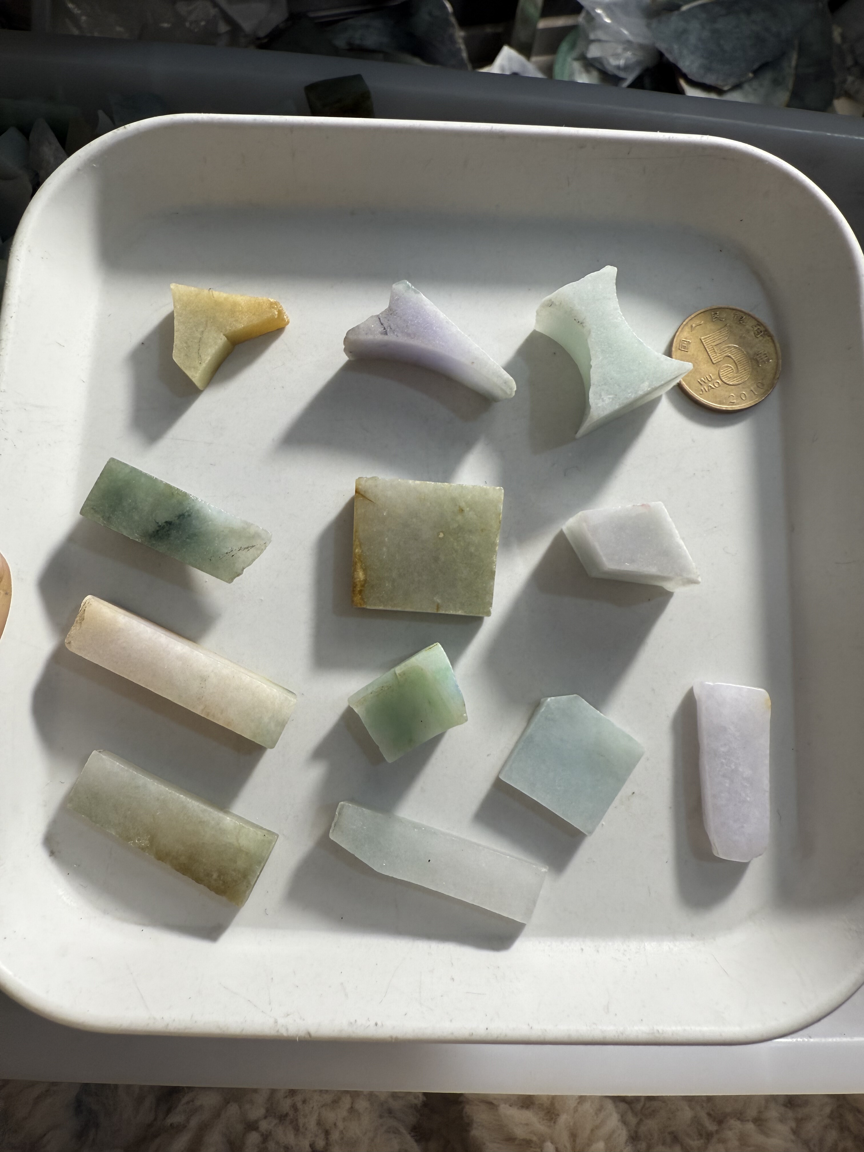 精选O158-176一图一盘天然缅甸翡翠A货边角料假一罚三,珠宝/钻石/翡翠,珠宝奇石,淘宝优惠券,粉丝福利购,淘宝优惠卷