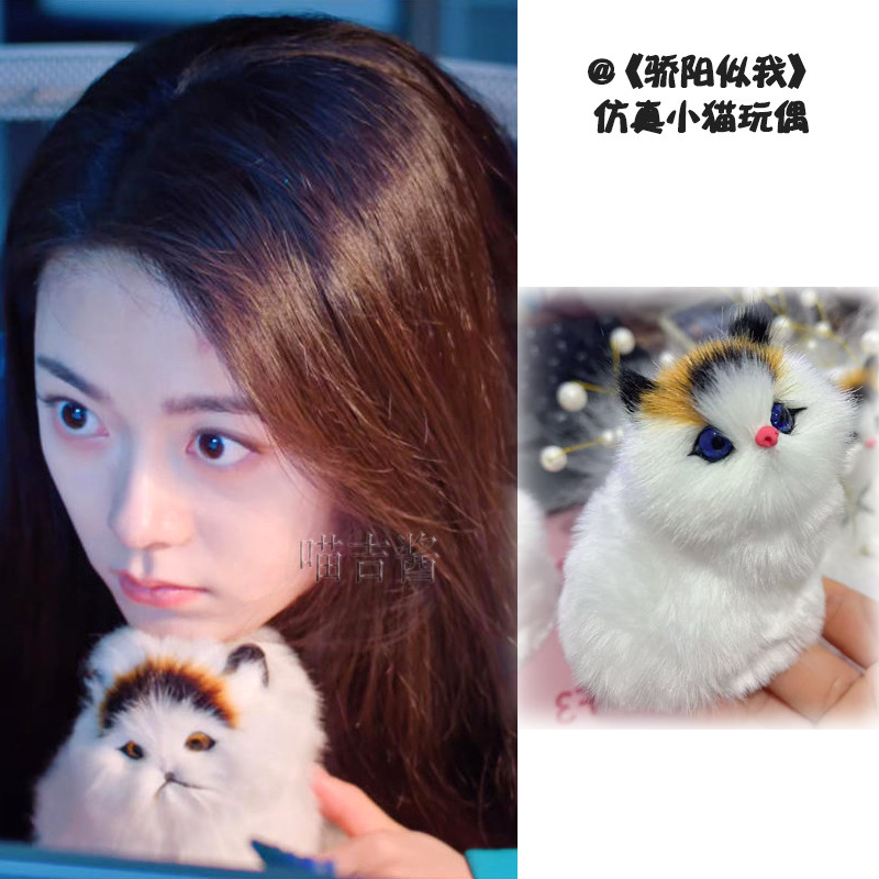 骄阳似我聂曦光赵今麦同款玩偶可爱仿真会叫毛绒猫咪桌面摆件玩具,玩具/童车/益智/积木/模型,仿真/动物玩偶,淘宝优惠券,粉丝福利购,淘宝优惠卷