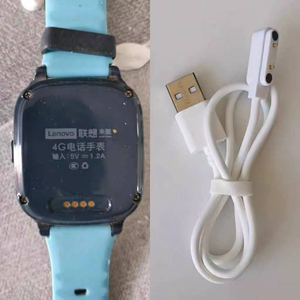 适用联想4G儿童电话手表LECOO来酷K1 K2K5A1SA3充电线数据充电器