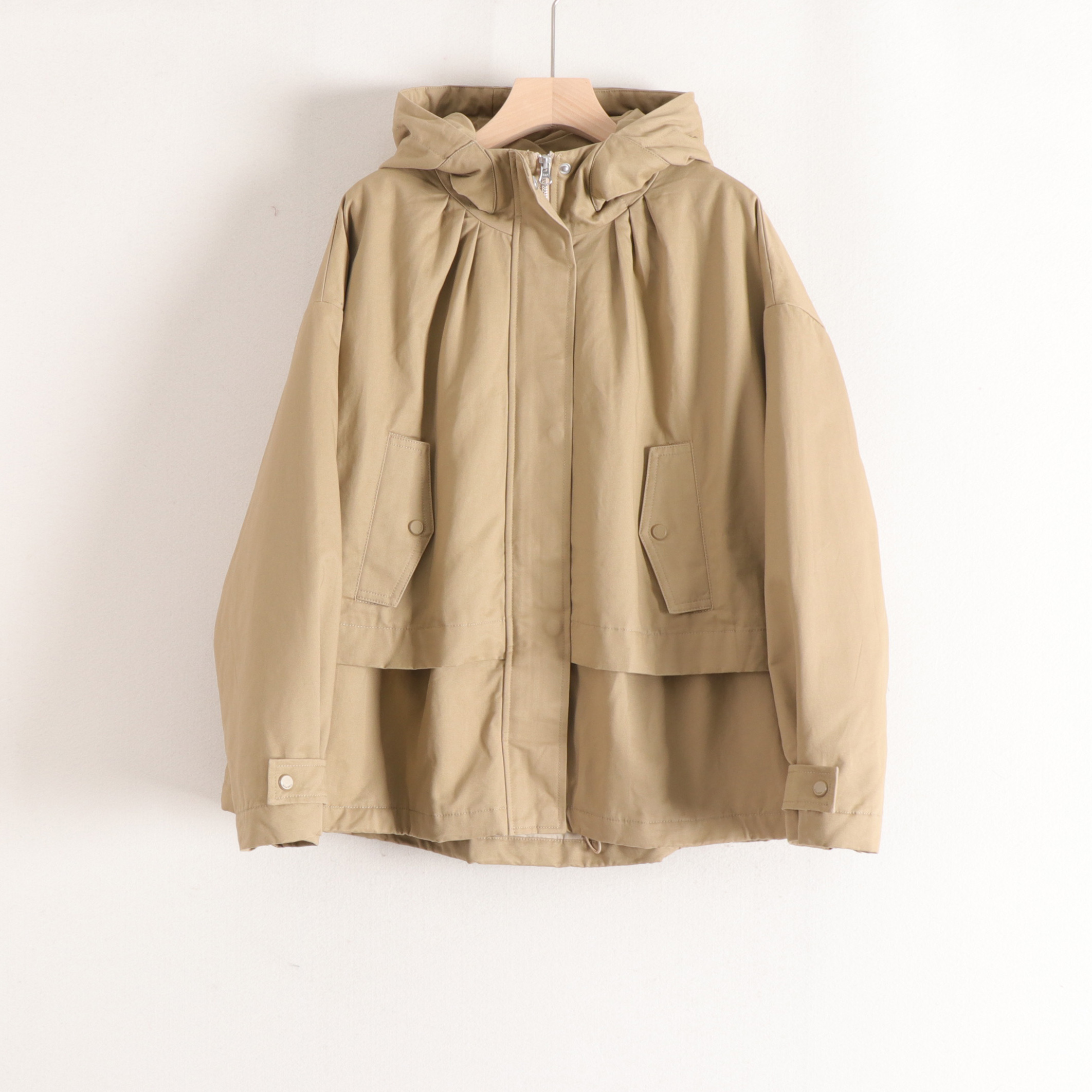 丽系列设计师层次感可卸连帽宽松显瘦休闲潮搭厚实棉衣25冬装新款